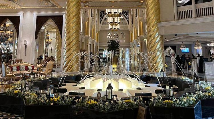 The 5-star Jumeirah Zabeel Sarai Hotel in Palm Jumeirah Dubai